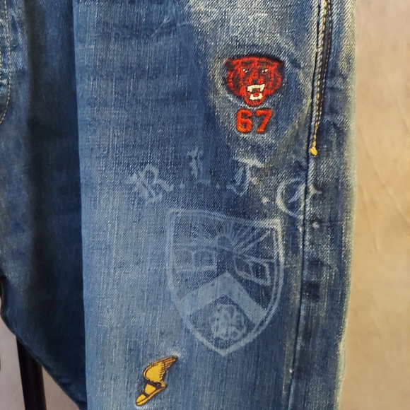 Polo Ralph Lauren Varsity Varick Slim Straight Jeans - Picture 12 of 12